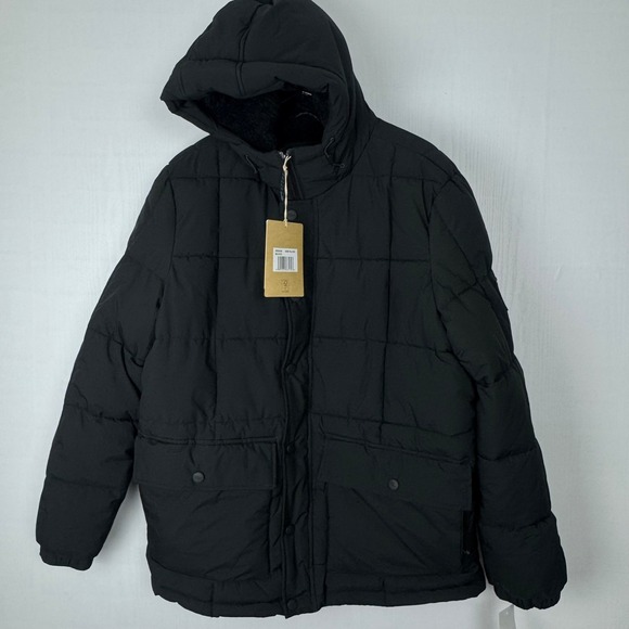 ZeroXposur Mens XL Black ThermoCloud Puffer Jacket Coat Water Wind Resistant - Picture 4 of 11